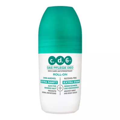 c.d.6+ care deodorant roll on, 60 ml c.d.6+ care deodorant roll on, 60 ml