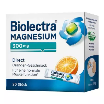 Biolectra Magnesium Direct Orange Pellets, 20 st Biolectra Magnesium Direct Orange Pellets, 20 st