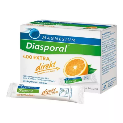 Magnesium Diasporal 400 Extra direktgranulat, 20 st Magnesium Diasporal 400 Extra direktgranulat, 20 st