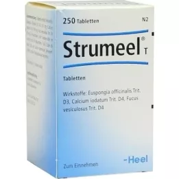 STRUMEEL T-tabletter, 250 st