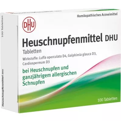 HEUSCHNUPFENMITTEL DHU Tabletter, 100 st