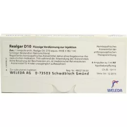 REALGAR D 10 ampuller, 8X1 ml