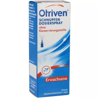 OTRIVEN 0,1% doseringsspray utan konserveringsmedel, 10 ml