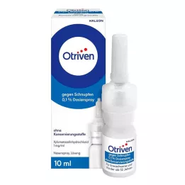 OTRIVEN 0,1% doseringsspray utan konserveringsmedel, 10 ml