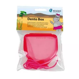 MIRADENT Tandställningsbox Dento Box I rosa, 1 st