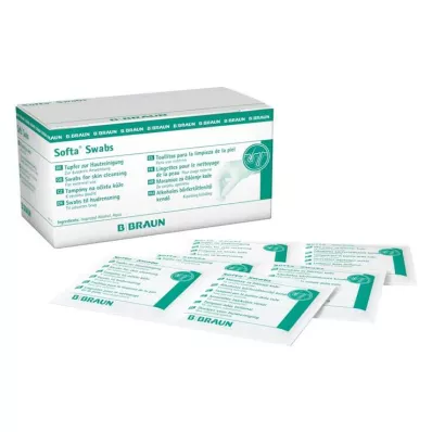 ALKOHOLTUPFER Softa Swabs, 100 st