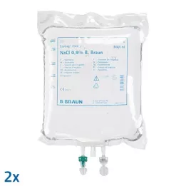 KOCHSALZLÖSUNG 0,9% B.Braun Ecob.Click sköljlösning, 2X5000 ml