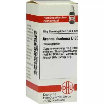 ARANEA DIADEMA D 30 globuli, 10 g