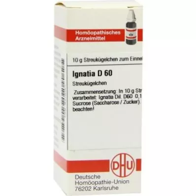 IGNATIA D 60 globuli, 10 g IGNATIA D 60 globuli, 10 g