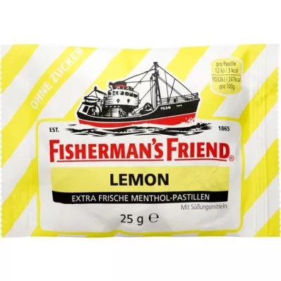 FISHERMANS FRIEND Citron utan socker pastiller, 25 g