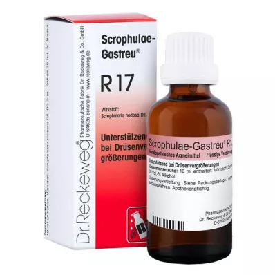 Scrophulae Gastreu R 17 droppar för oral användning, 50 ml Scrophulae Gastreu R 17 droppar för oral användning, 50 ml