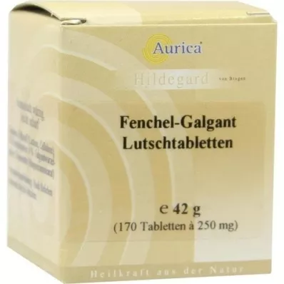 FENCHEL-GALGANT-Aurica sugtabletter, 170 st