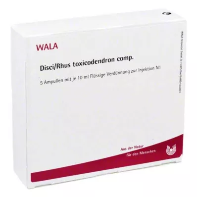 Disci / Rhus toxicodendron comp.Ampull, 5x10 ml Disci / Rhus toxicodendron comp.Ampull, 5x10 ml