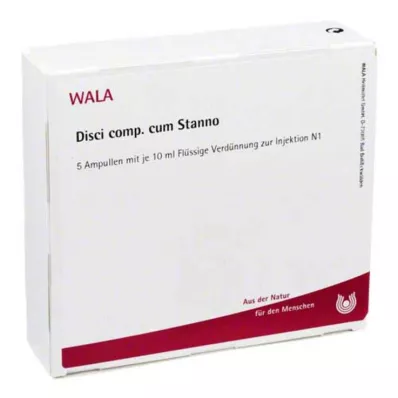 Skivkomp.cum Stanno ampuller, 5X10 ml Skivkomp.cum Stanno ampuller, 5X10 ml