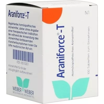 ARANIFORCE T-tabletter, 100 st