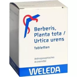 BERBERIS PLANTA tota/Urtica urens tabletter, 200 st