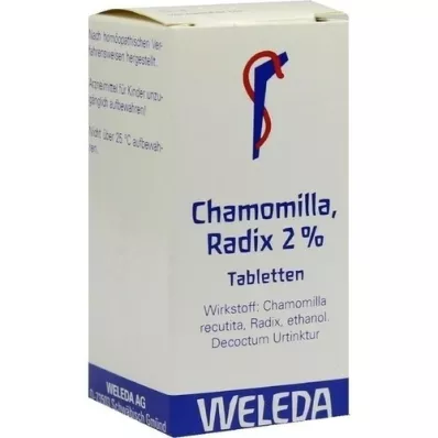 CHAMOMILLA RADIX 2% tabletter, 100 st