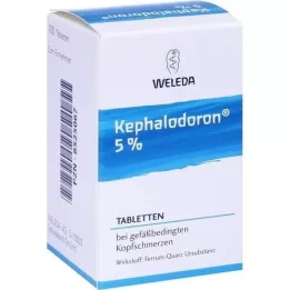 KEPHALODORON 5% tabletter, 100 st