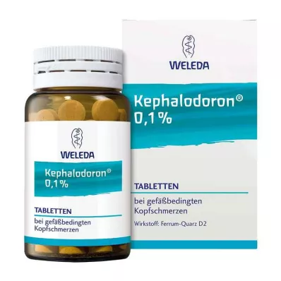 KEPHALODORON 0,1% tabletter, 100 st
