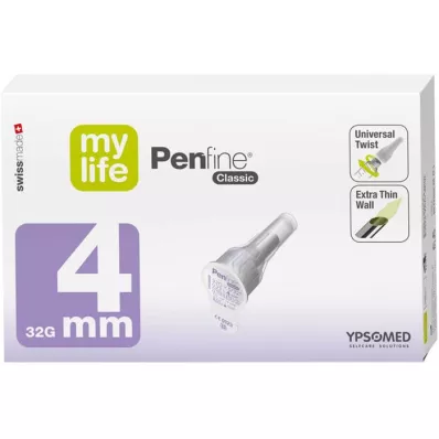 MYLIFE Penfine Classic nålar 4 mm, 100 st