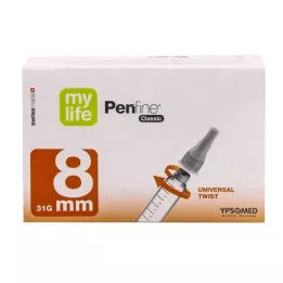 MYLIFE Penfine Classic kanyler 8 mm, 100 st