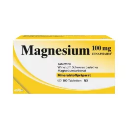 Magnesium 100 mg Jenapharm tabletter, 50 st