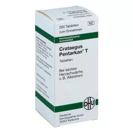 CRATAEGUS PENTARKAN T-tabletter, 200 st