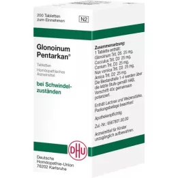 GLONOINUM PENTARKAN Surfplattor, 200 st