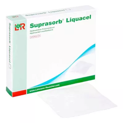 Suprasorb Liquacel hydroact. fiberkontakt 15x15 cm (4 st) Suprasorb Liquacel hydroact. fiberkontakt 15x15 cm (4 st)