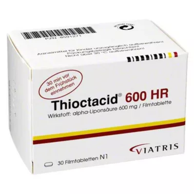 THIOCTACID 600 HR Filmdragerade tabletter, 30 st
