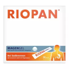 RIOPAN Stomach Gel Stick Förpackning, 50X10 ml