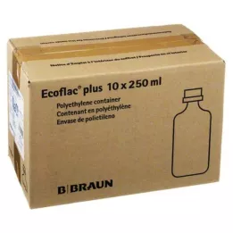 ISOTONE Saltlösning 0,9% Braun Ecoflac Plus, 10X250 ml