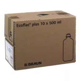 ISOTONE Saltlösning 0,9% Braun Ecoflac Plus, 10X500 ml