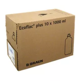 ISOTONE Saltlösning 0,9% Braun Ecoflac Plus, 10X1000 ml