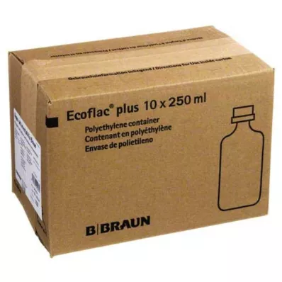 Aqua AD Injectabilia Ecoflac Plus infusionslösning, 10X250 ml Aqua AD Injectabilia Ecoflac Plus infusionslösning, 10X250 ml