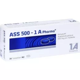 ASS 500-1A Läkemedelstabletter, 30 st