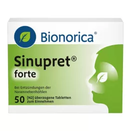 SINUPRET forte dragerade tabletter, 50 st
