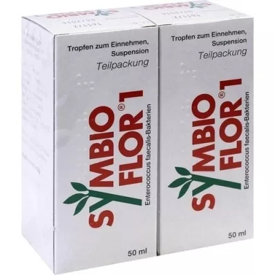 SYMBIOFLOR 1 suspension, 2X50 ml