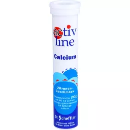 ACTIVLINE Kalcium citron brustabletter, 20 st