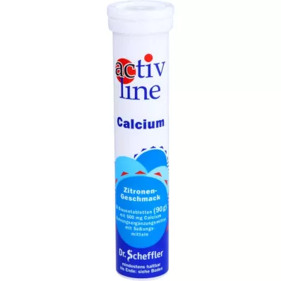 ACTIVLINE Kalcium citron brustabletter, 20 st