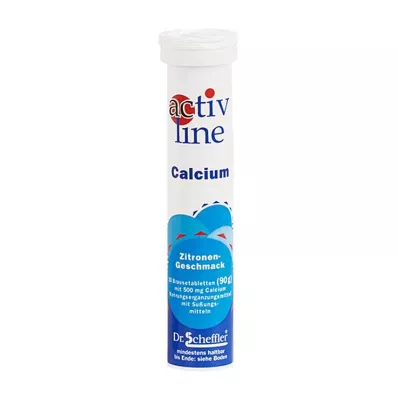 ACTIVLINE Kalcium citron brustabletter, 20 st