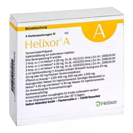 HELIXOR A-serieförpackning IV Ampuller, 4X7 St