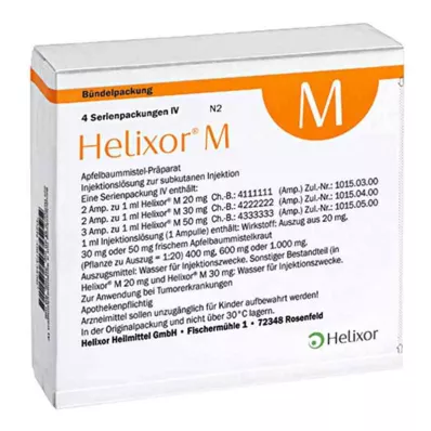 Helixor M series pack IV ampuller (4x7 stycken) Helixor M series pack IV ampuller (4x7 stycken)