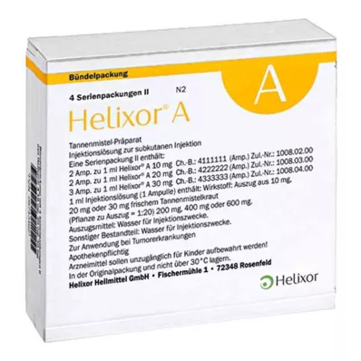 Helixor A series pack Ii ampuller (4x7 st)