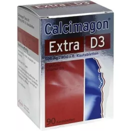 CALCIMAGON Extra D3 tuggtabletter, 90 st