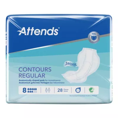 Attends Contours Regular 8 Mall, 28 st Attends Contours Regular 8 Mall, 28 st