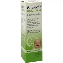 RHINOCLIR Baby &amp; Barn Nasal duschlösning, 100 ml