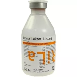 RINGER LAKTAT Plastlösning, 250 ml