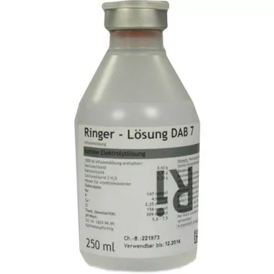 Ringerlösning DAB 7 plast, 250 ml Ringerlösning DAB 7 plast, 250 ml
