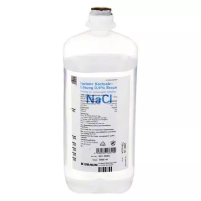 Saltlösning 0,9% Ecoflac Plus, 1000 ml Saltlösning 0,9% Ecoflac Plus, 1000 ml